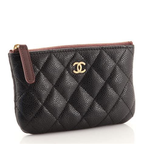 chanel classic mini o case|chanel eyeglass case and pouch.